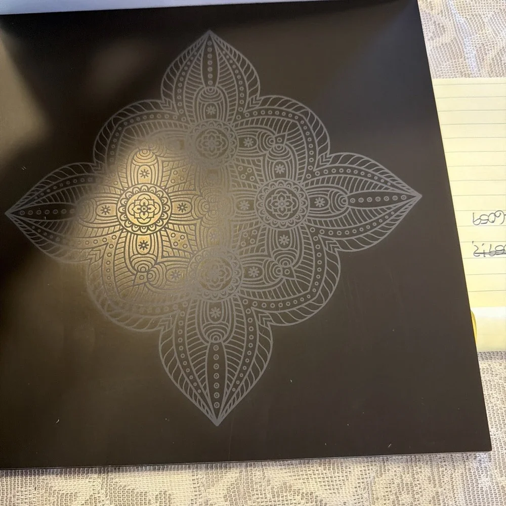 Mandalas For Meditation: Scratch-Off Nightscapes 3 Pages W/ Small Scratches.